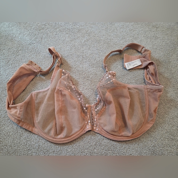 NWOT Elomi Matilda Underwire Plunge Bra - Picture 3 of 7